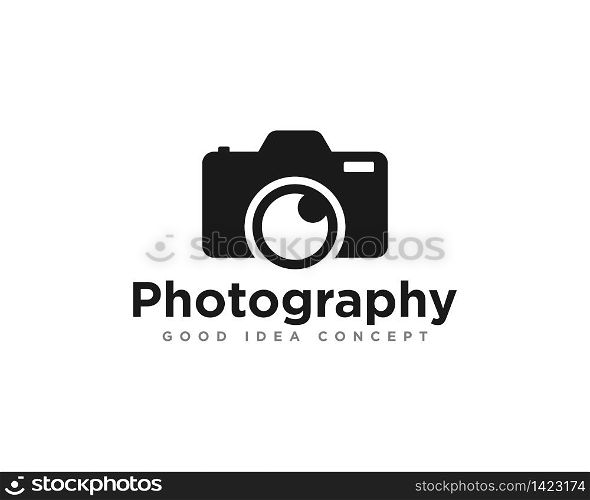 Camera Photography Logo Icon Design Vector