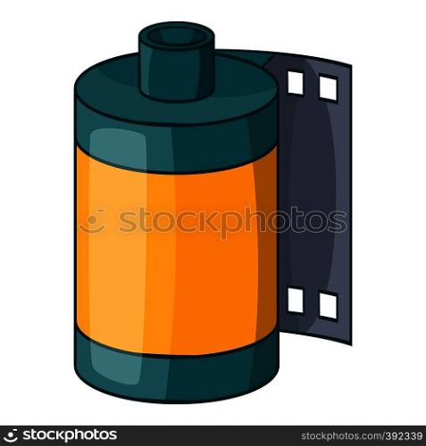Camera roll icon. Cartoon illustration of camera roll vector icon for web. Camera roll icon, cartoon style