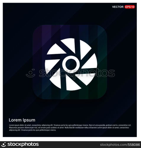 Camera shutter icon
