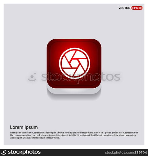 Camera shutter icon 