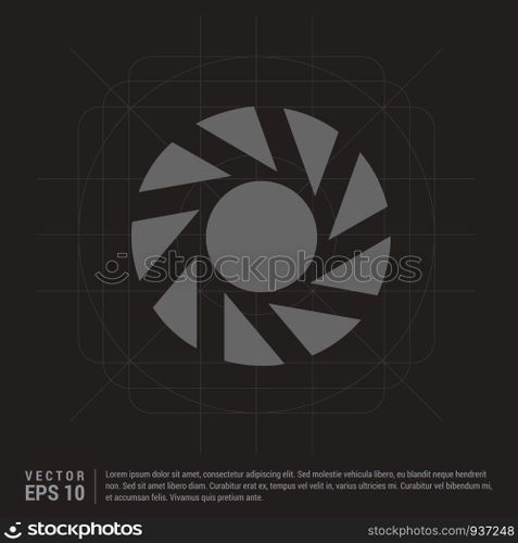 Camera shutter icon 