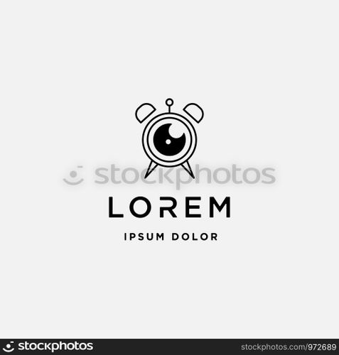 Camera Timer Logo Template Vector Icon Design. Camera Timer Logo Template Vector Design Icon