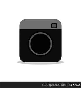 Camera - Vector icon camera, video and photo hipster camera