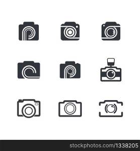 Camera vector icon illustration design