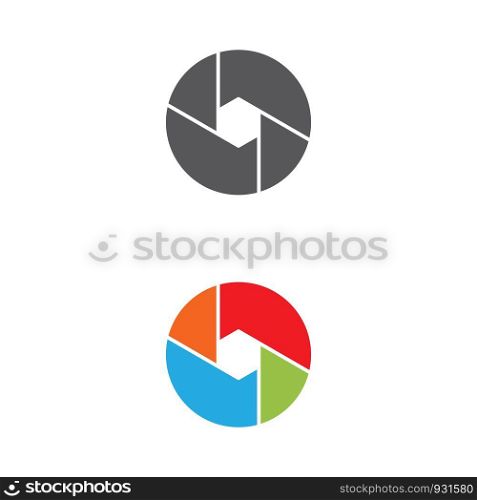 Camera vector icon illustration design template