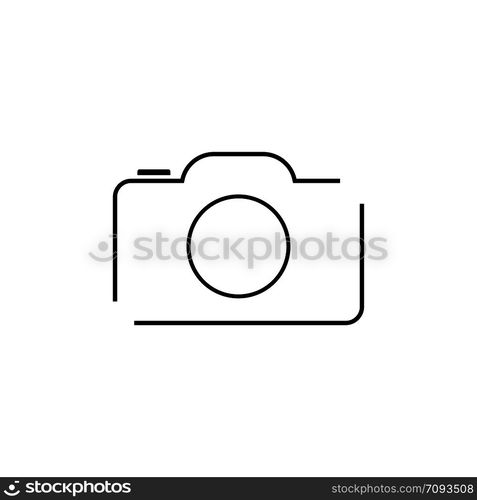 Camera - Vector icon in outline design. Camera icon. Eps10. Camera - Vector icon in outline design. Camera icon