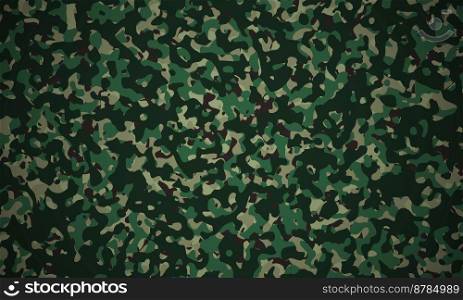 Camouflage background. Abstract military or hunting camouflage background. Vector illustration