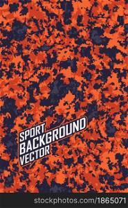 Camouflage background for extreme jersey team, racing, cycling, leggings, football, gaming and sport livery.