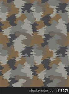 Camouflage pattern, seamless illustration