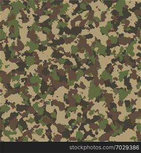 Camouflage seamless pattern.