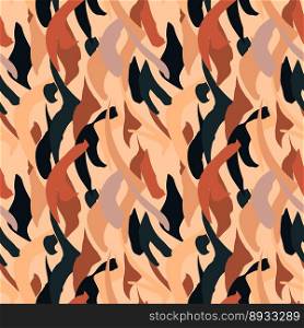 Camouflage seamless pattern. Camo background. Design for fabric, textile print, wrapping, cover Vector illustration. Camouflage seamless pattern.