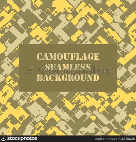 Camouflage seamless pattern. Camouflage seamless pattern. Military Army camouflage pattern design