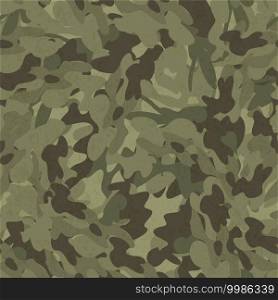 Camouflage seamless pattern. Seamless vector background.