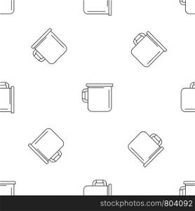 Camp cup icon. Outline illustration of camp cup vector icon for web design isolated on white background. Camp cup icon, outline style