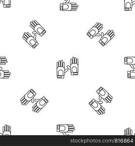 Camp gloves pattern seamless vector repeat geometric for any web design. Camp gloves pattern seamless vector