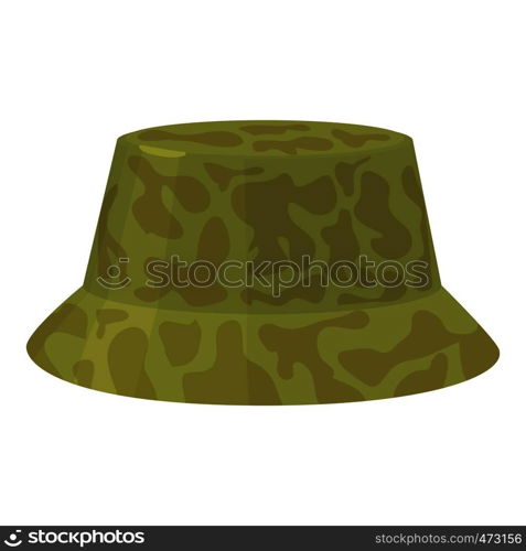 Camp hat icon. Cartoon illustration of camp hat vector icon for web. Camp hat icon, cartoon style