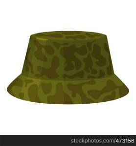 Camp hat icon. Cartoon illustration of camp hat vector icon for web. Camp hat icon, cartoon style