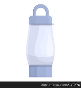 Camp lamp icon cartoon vector. Kerosene lantern. Oil gas. Camp lamp icon cartoon vector. Kerosene lantern