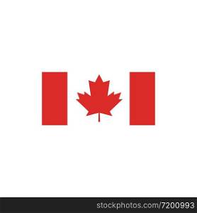canadian flag vector illustration design