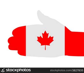 Canadian handshake