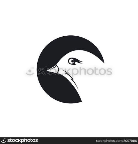 canary bird icon vector illustration concept design template