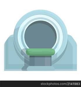 Cancer mri icon cartoon vector. Magnetic tomography. Medical scanner. Cancer mri icon cartoon vector. Magnetic tomography