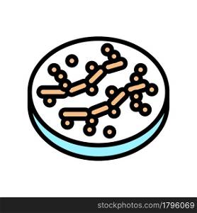 candida bacteria color icon vector. candida bacteria sign. isolated symbol illustration. candida bacteria color icon vector illustration