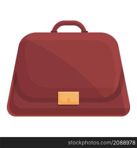 Candidate briefcase icon cartoon vector. Employee talent. Search people. Candidate briefcase icon cartoon vector. Employee talent