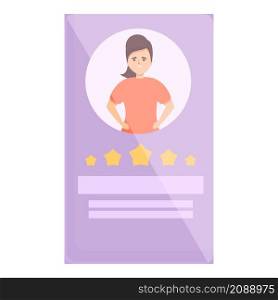 Candidate search icon cartoon vector. Employee job. Person talent. Candidate search icon cartoon vector. Employee job