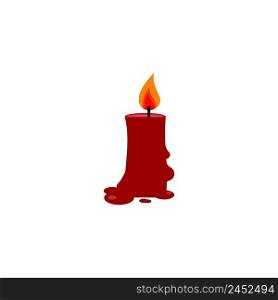candle icon vector design templates white on background