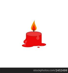 candle icon vector design templates white on background