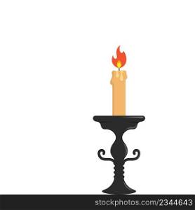 candle icon vector illustration design template web