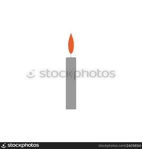 candle icon vector illustration logo design image element