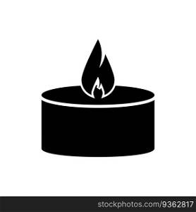 candle icon vector template illustration logo design