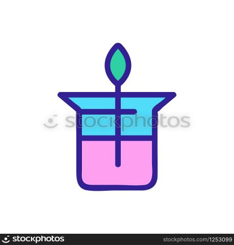 candle icon vector. Thin line sign. Isolated contour symbol illustration. candle icon vector. Isolated contour symbol illustration