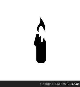 candle logo vector