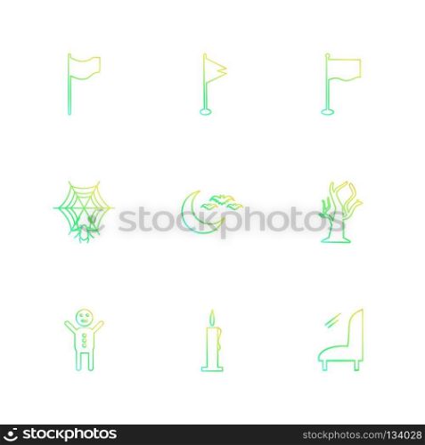 candle , sofa , flags , hearts , camera , favourite , flag , icon, vector, design,  flat,  collection, style, creative,  icons , waving flag  , stand flag , 
