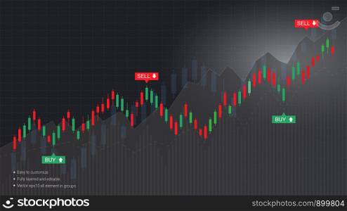 Candlestick patterns is a style of financial chart, Suitable for forex stock market investment trading concept and used to describe price movements of a security, derivative, or currency.