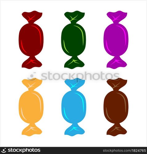 Candy Icon, Candy Design Vector Art Illustration