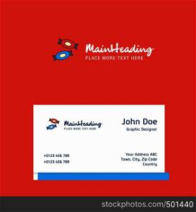 Candy logo Design with business card template. Elegant corporate identity. - Vector