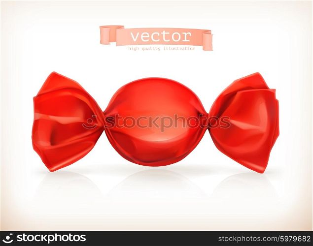 Candy, vector illustration