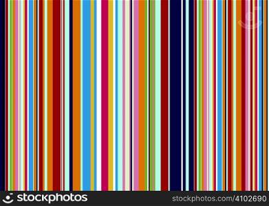 candy vert striped background with a rainbow of colours