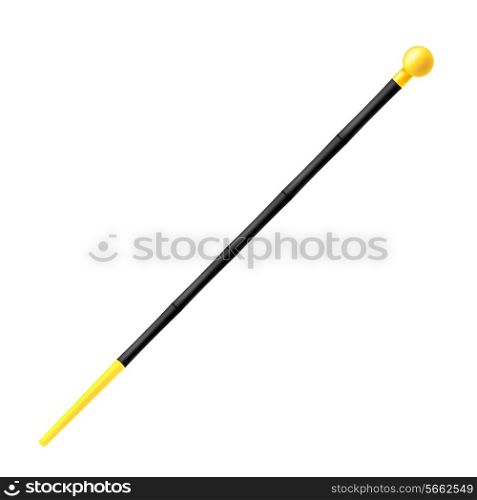 Cane isolated on a white background. Vector illustration.