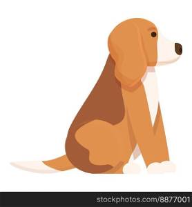 Canine stand icon cartoon vector. Puppy run. Pet design. Canine stand icon cartoon vector. Puppy run