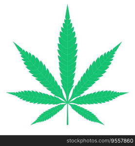 Cannabis green leaf clipart icon. CBD, pharmacoloogy, medical, legal narcoticc, hash oil, organic concept. Can be used for cosmetic banner, web or app. Stock vector illustration isolated on white background in flat cartoon style. Cannabis green leaf clipart icon. CBD, pharmacoloogy, medical, legal narcoticc, hash oil, organic concept. Can be used for cosmetic banner, web or app. Stock vector illustration isolated on white background in flat cartoon style.