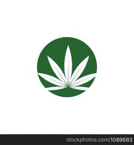 cannabis leaf illustration, green icon on transparent background