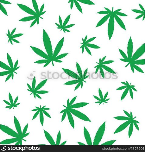 cannabis leaf vector background illustration design template