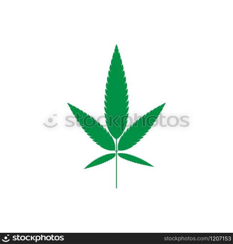 cannabis marijuanna logo vector template