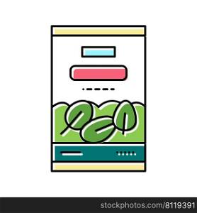 canned spinach container color icon vector. canned spinach container sign. isolated symbol illustration. canned spinach container color icon vector illustration