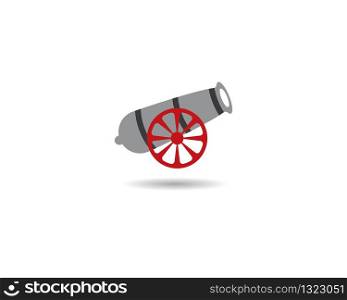Cannon symbol illustration illustration